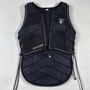 Tipperary Eventer Pro 3015 Safety Body Protector Vest Youth Small Sz 30 Black